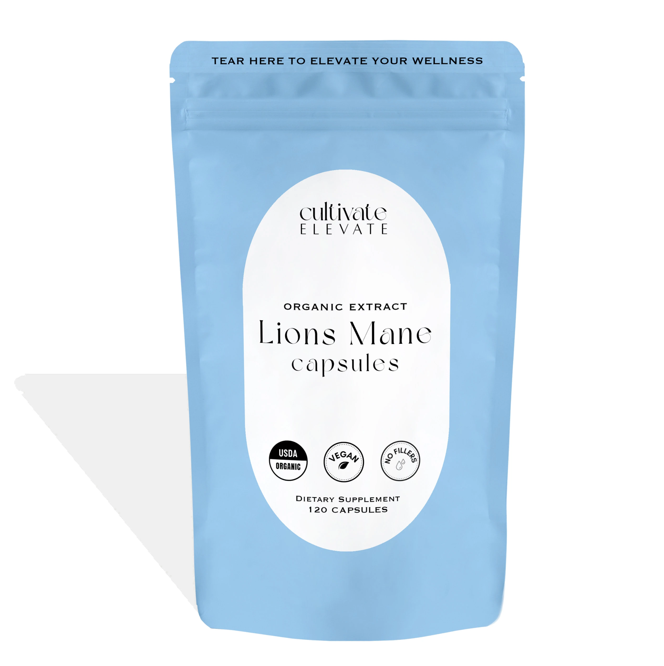 Lions Mane Mushroom Capsules